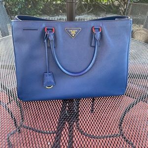 Prada Saffiano Tote and wallet